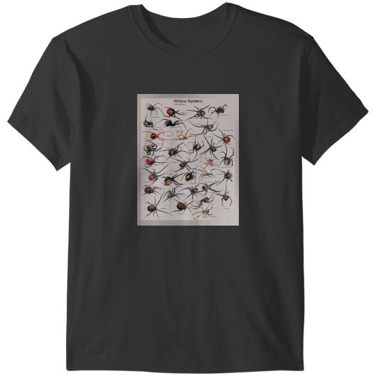 Discover Widow spiders genus Latrodectus T-Shirts