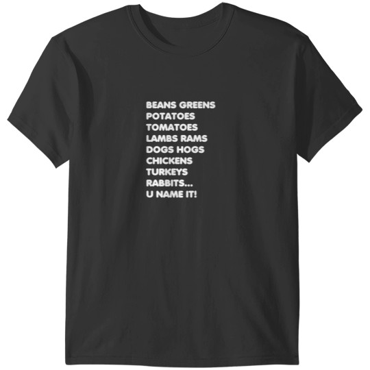Discover Beans Greens Potatoes U Name It Grateful Thanksgiving Turkey T-Shirts