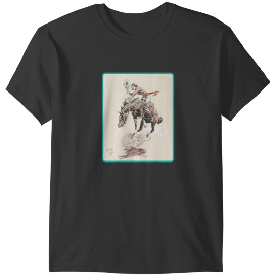 Discover Cowgirl Cowboy Rodeo Horse Western Country Vintage America T-Shirts
