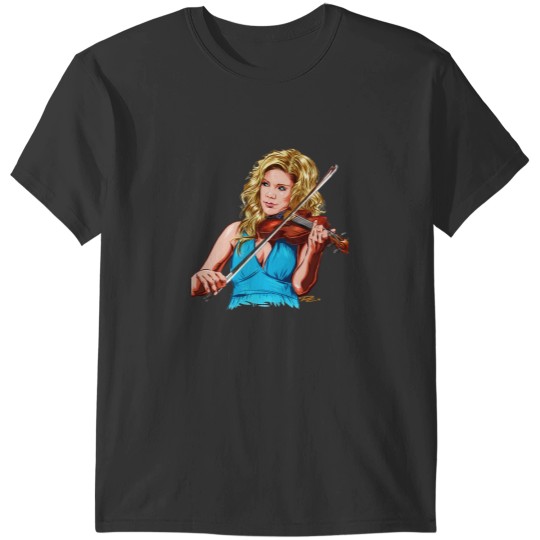 Discover Alison Krauss - An illustration by Paul Cemmick T-Shirts