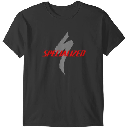 Discover Specialized Centre Logo Grey red T-Shirts