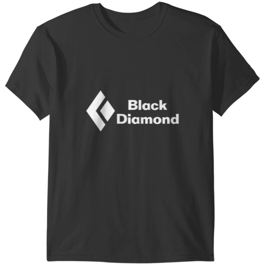 Discover Black Diamond Outdoor Logo White T-Shirts
