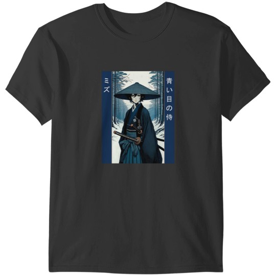 Discover Mitzu samurai with blue eyes T-Shirts