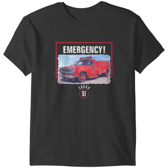 Discover Emergency Squad 51 Truck T-Shirts