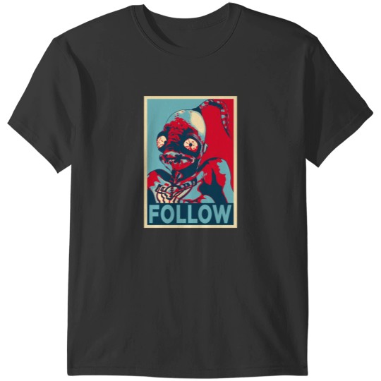 Discover ODDWORLD ABE FOLLOW T-Shirts