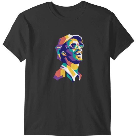 Discover Stevie Wonder WPAP Limit Color T-Shirts