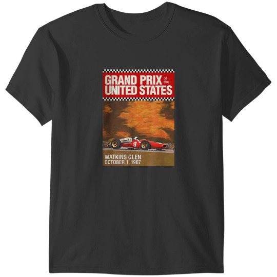 Discover Historic Formula Racing USGP at Watkins Glen 1967 T-Shirts