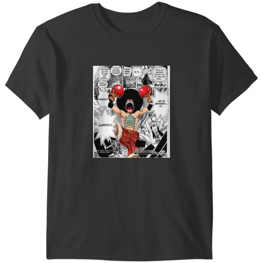 Discover Afro Luffy T-Shirts