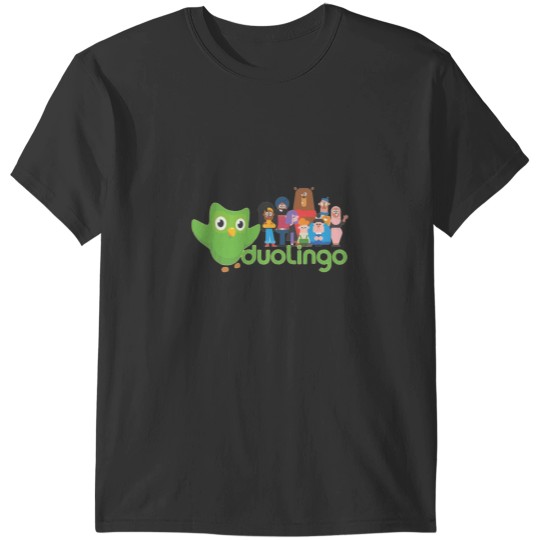 Discover A duolingo bird in service T-Shirts