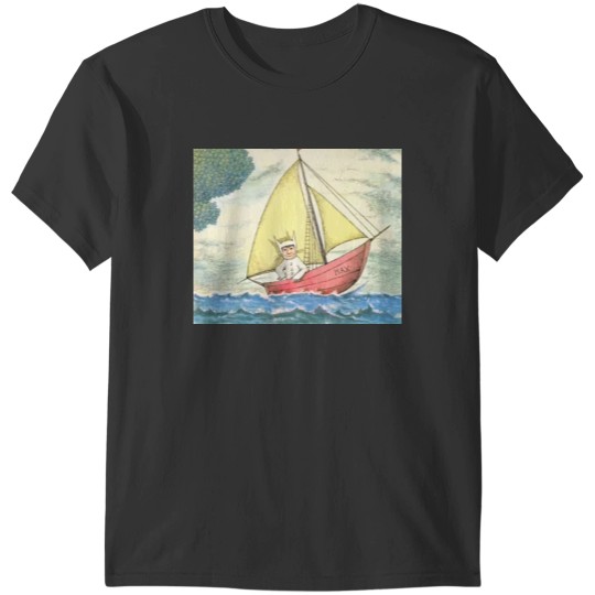 Discover Where The Wild Things Are Boat and Waves T-Shirts