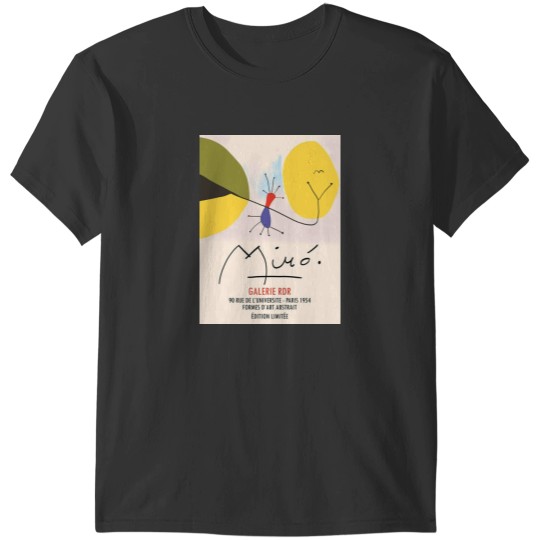 Discover Joan Miro Exhibition T-Shirts