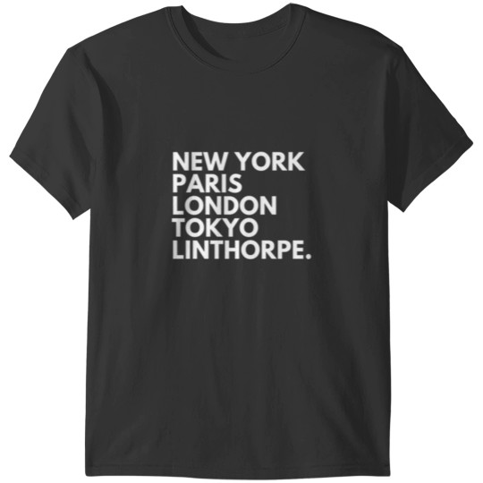 Discover New York Paris London Tokyo Middlesbroug h Boro T-Shirts