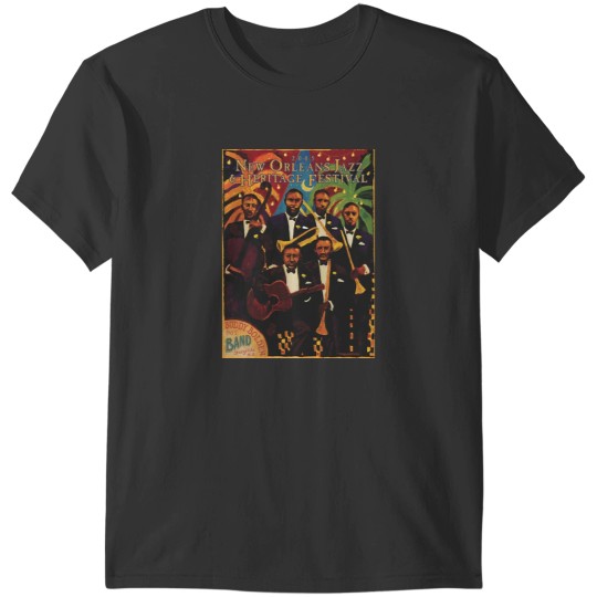 Discover New Orleans Jazz Active T-Shirts