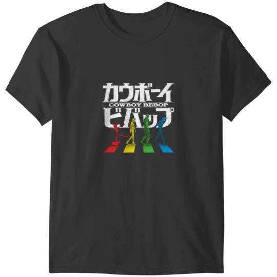 Discover Cowboybebop crew (Abbey road ) T-Shirts
