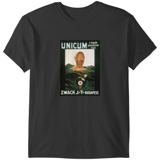 Discover Zwack Unicum drowning man T-Shirts