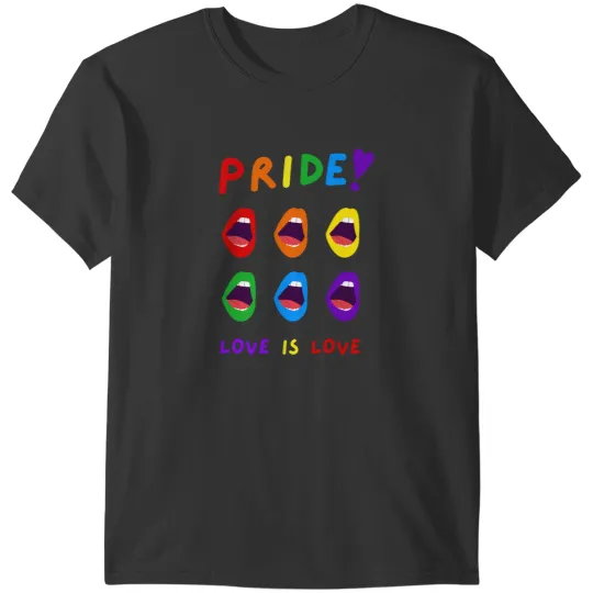 Discover Pride love is love rainbow T-Shirts