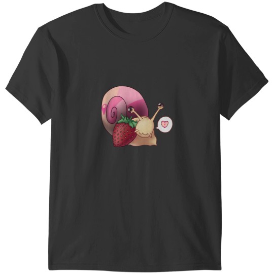 Discover Finsexual Finromantic Strawberry Pride Snail (1) T-Shirts