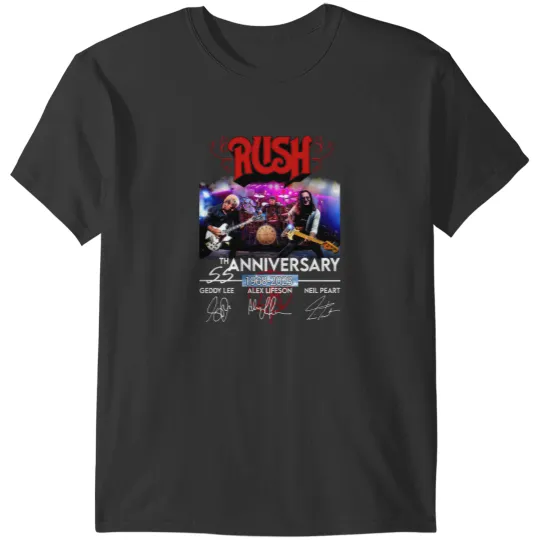 Discover RUSH Band T-Shirts