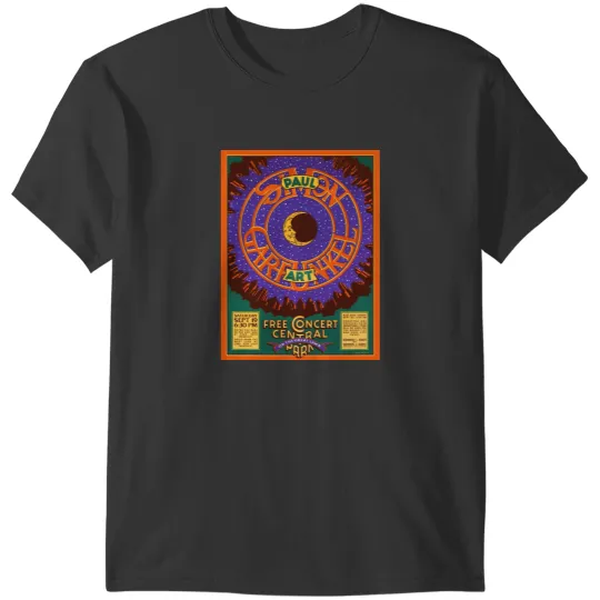 Discover Simon and Garfunkel Concert in Central Park T-Shirts