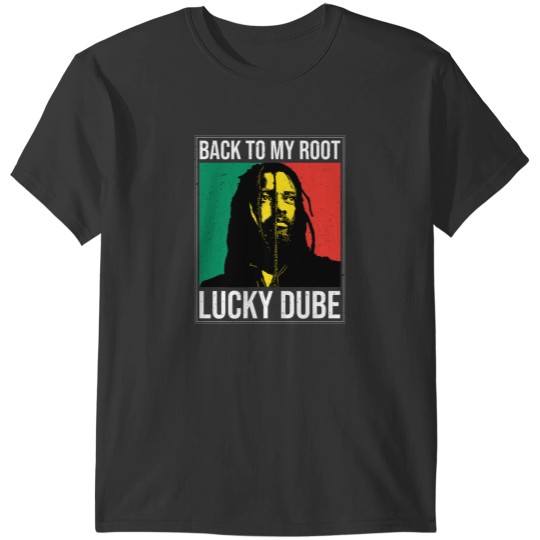Discover Back To My Root - Lucky Dube T-Shirts