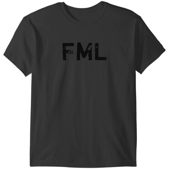 Discover FML Fitted Scoop T-Shirts