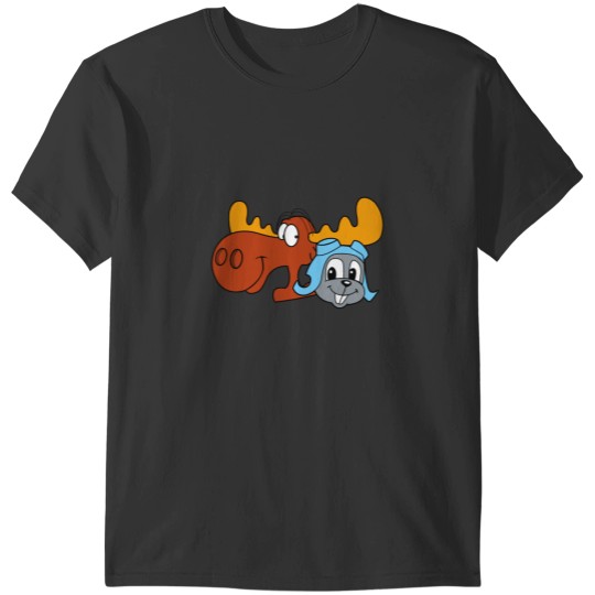 Discover Rocky and Bullwinkle T-Shirts