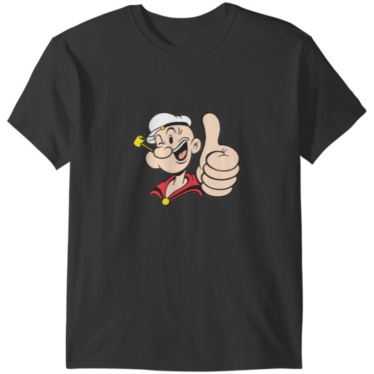 Discover Popeye logo design T-Shirts