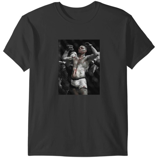 Discover Nate Diaz(2)Nate Diaz(2)Nate Diaz(2) T-Shirts