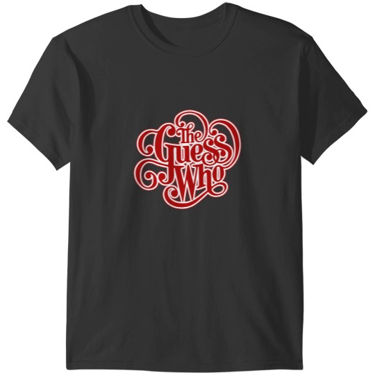 Discover the guess who classic red logo t T-Shirts