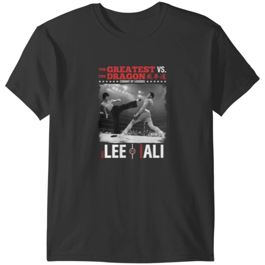 Discover Mod. 1 The Greatets Vs The Dragon Bruce Lee1 Vs Muhammad Ali1 Classic T-Shirts
