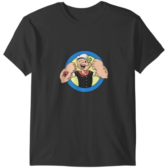 Discover popeye logo art T-Shirts