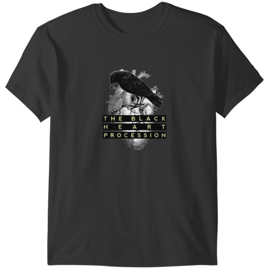 Discover The Black Heart Procession Crow Tribute Premium T-Shirts