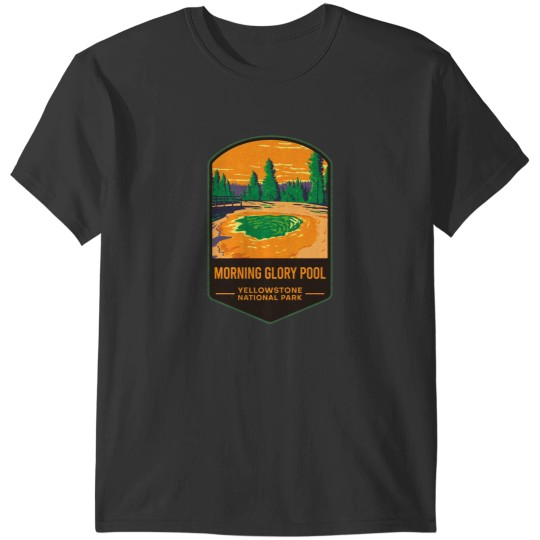 Discover Morning Glory Pool YellowstoneNational Park T-Shirts