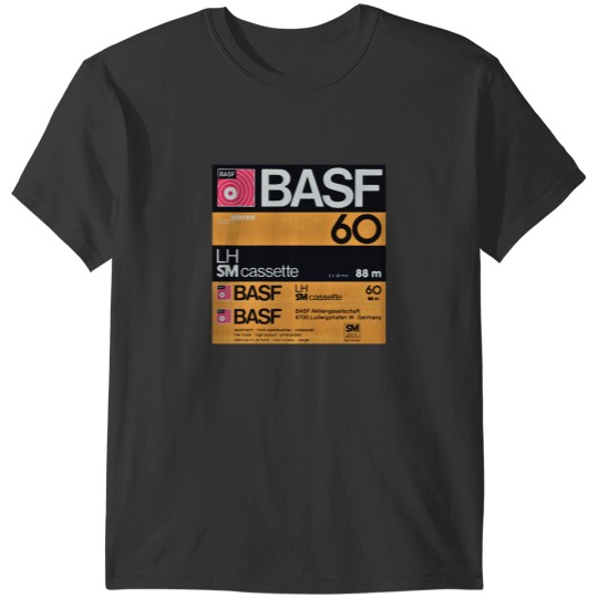 Discover BASF Tape Cassettes T-Shirts