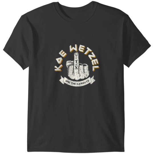 Discover Koe Wetzel m-erch Middle Fingerr T-Shirts