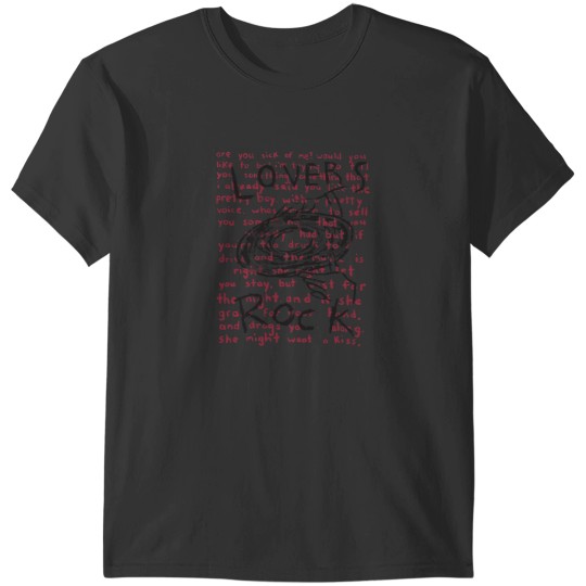 Discover Tv Girl Lovers Rock Lyrics T-Shirts