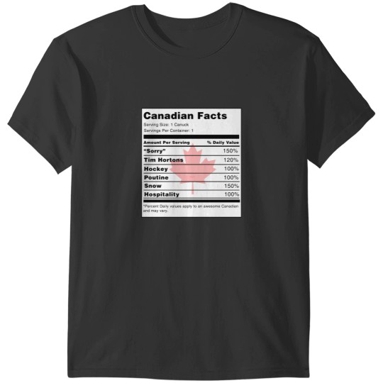 Discover Canadian Facts T-Shirt