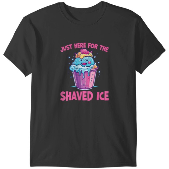 Discover shaved ice t funny hawaiian shave ice scream snow cone t T-Shirts