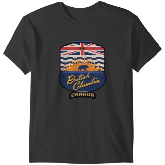 Discover British Columbia Canada T-Shirts