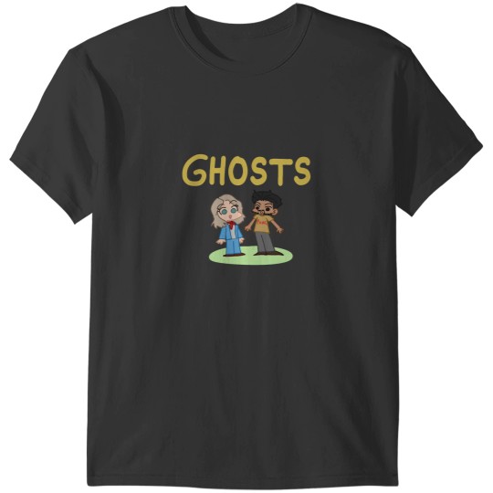 Discover Ghosts CBS - Sam and Jay very tiny T-Shirts