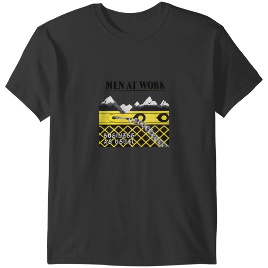 Discover Men At Work Tee  music australian band T-Shirts