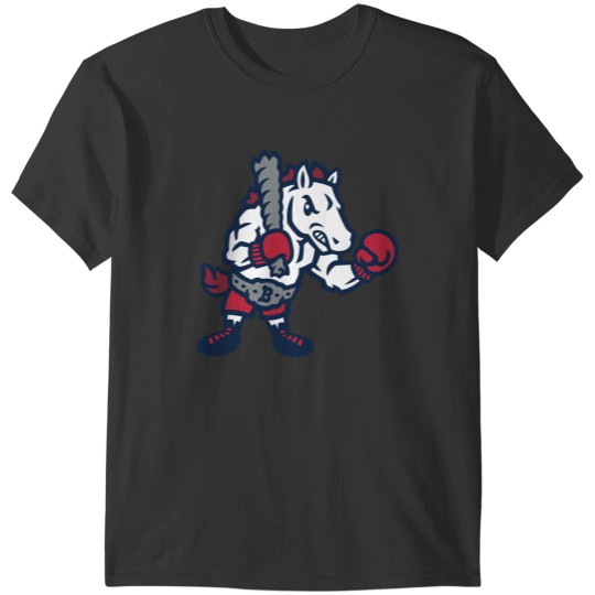 Discover Binghamton Rumble Ponies Sport Clubs Design 1 T-Shirts