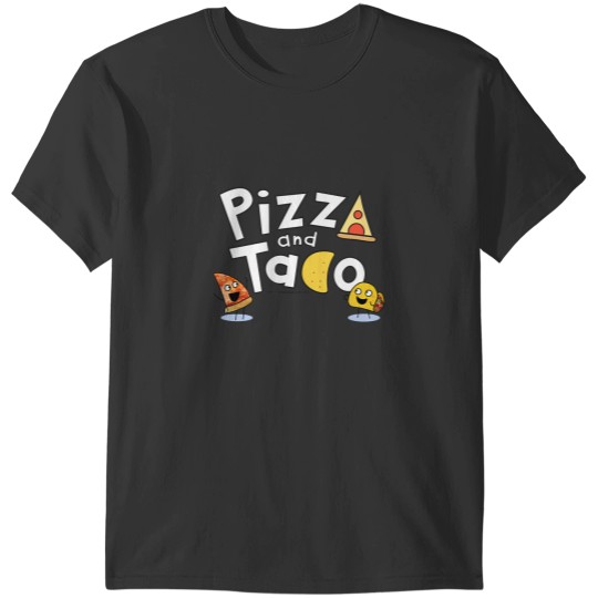 Discover pizza and taco logo t T-Shirts