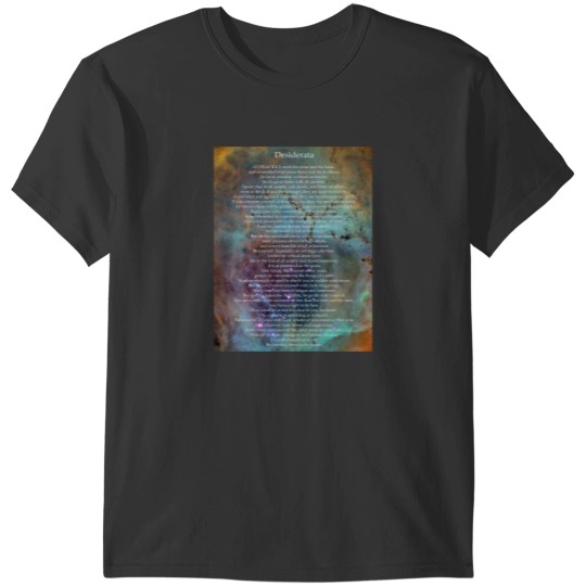 Discover Desiderata In The Heavens - Sharon Cummings T-Shirts