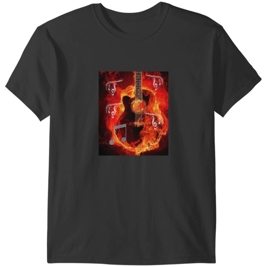 Discover summer tour 5sos guitar T-Shirts