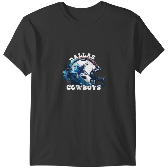Discover Cowboys Helmet T-Shirts