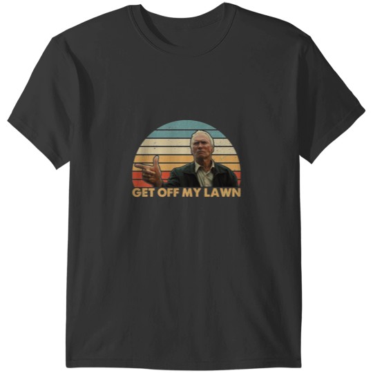 Discover Clint Eastwood Get Of My Lawn Gran Torino T-Shirts