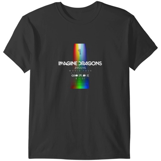 Discover Imagine Dragons Evolve World Tour T-Shirts