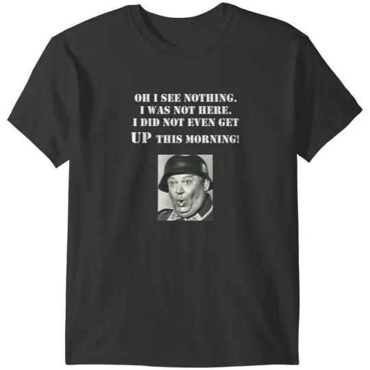Discover Sgt Schultz Hogan's Heroes Sergeant Comedy Tv T-Shirts