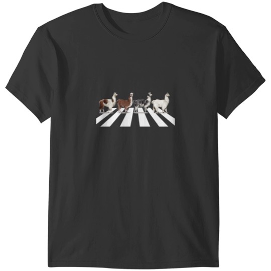 Discover Llama The Abbey Road #1 Zipper Pouch T-Shirts